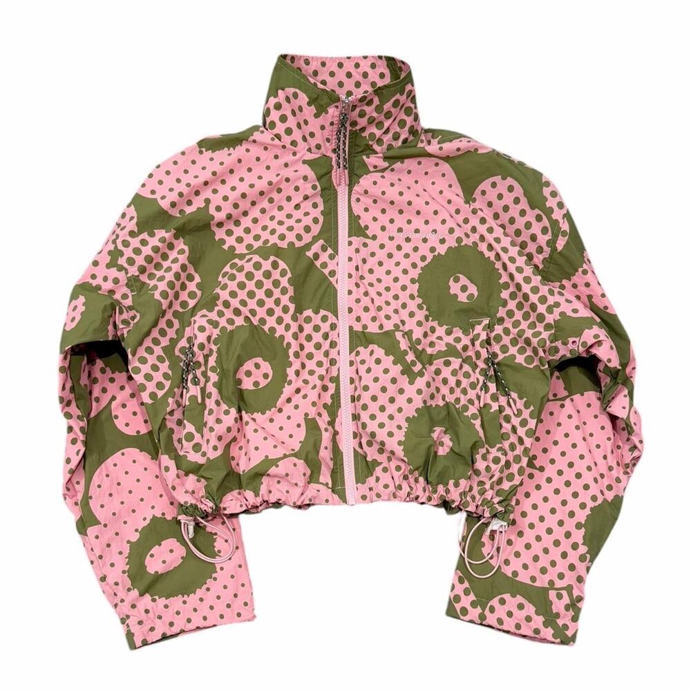 Marimekko Harjoitus Unikko Kioski Funnel Neck Jacket Size S
